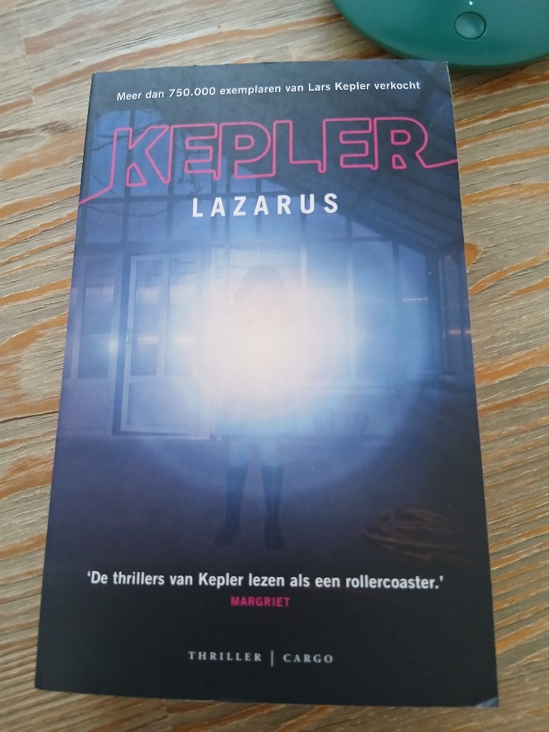 Lazarus. Lars Kepler, Ophalen of Verzenden, Zo goed als nieuw, Lars Kepler