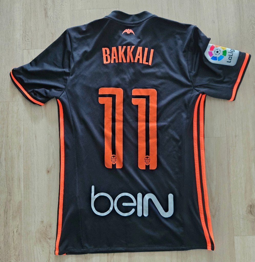 Valencia voetbalshirt Bakkali, Ophalen of Verzenden, Zo goed als nieuw, Buitenlandse clubs, Shirt
