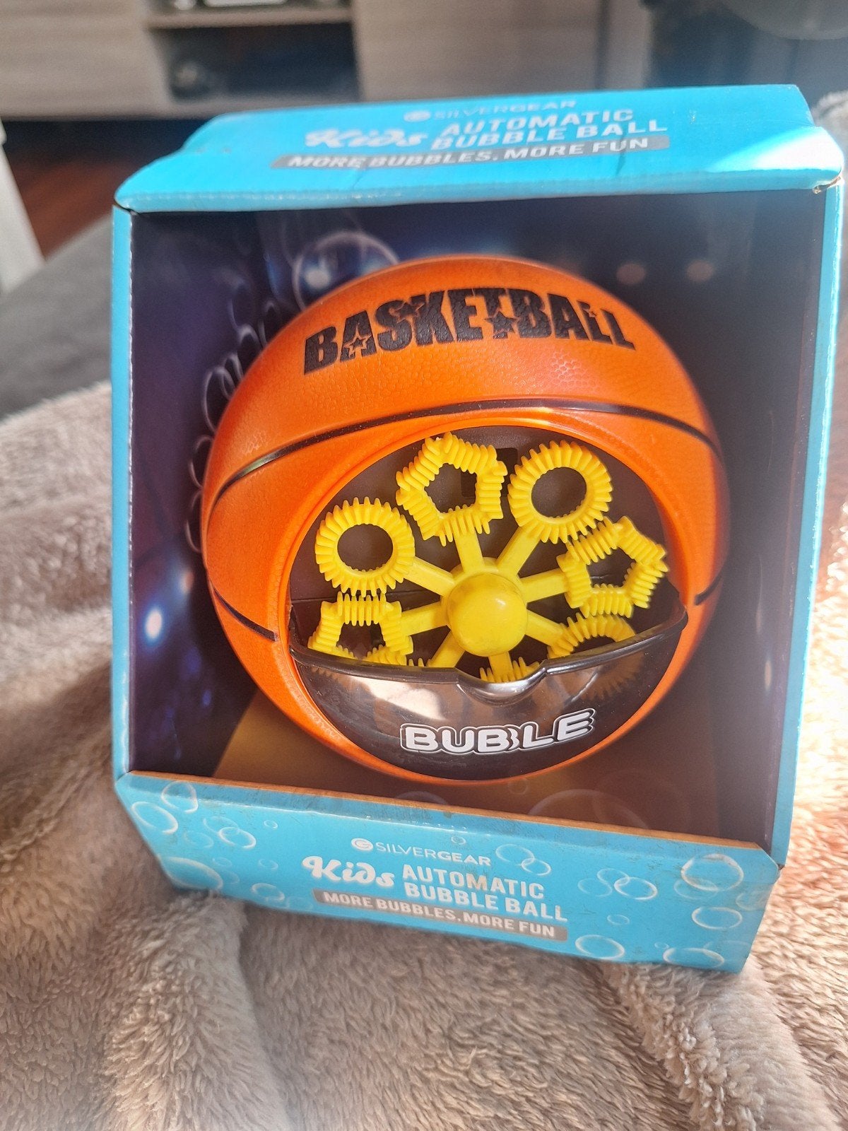 Silvergear Kids Automatische Bellenblaas Basketbal Nieuw, Ophalen of Verzenden, Zo goed als nieuw