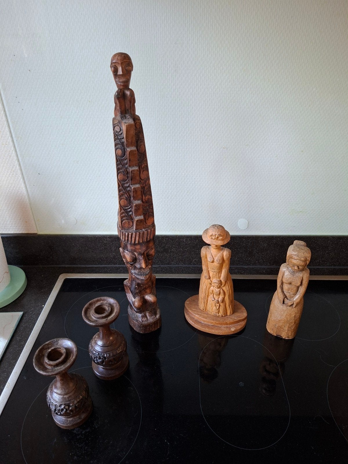 Diverse houtsnijwerk, Antiek en Kunst, Ophalen of Verzenden, Hout, Houtsnijwerk
