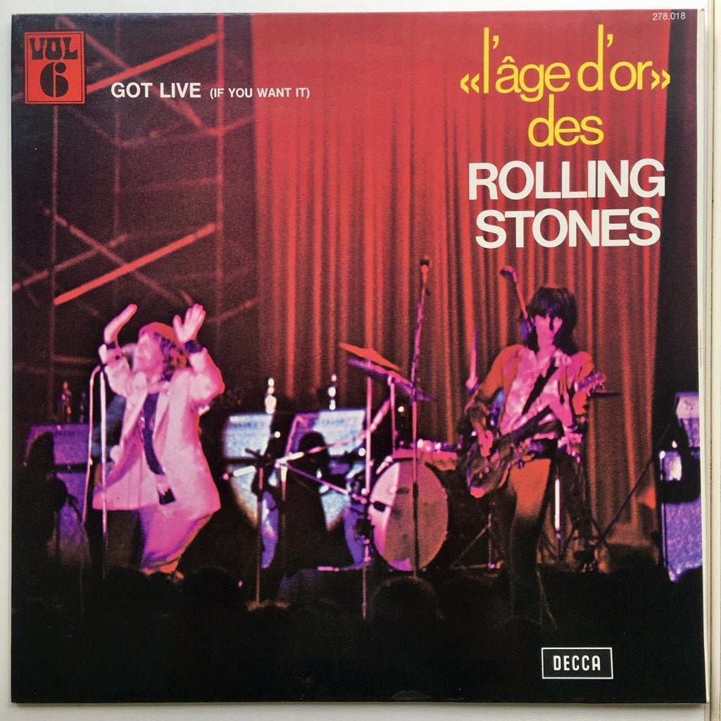 BLP7. rolling stones Got live BELG73 €60, Ophalen of Verzenden, Zo goed als nieuw, 12 inch, Speciale editie