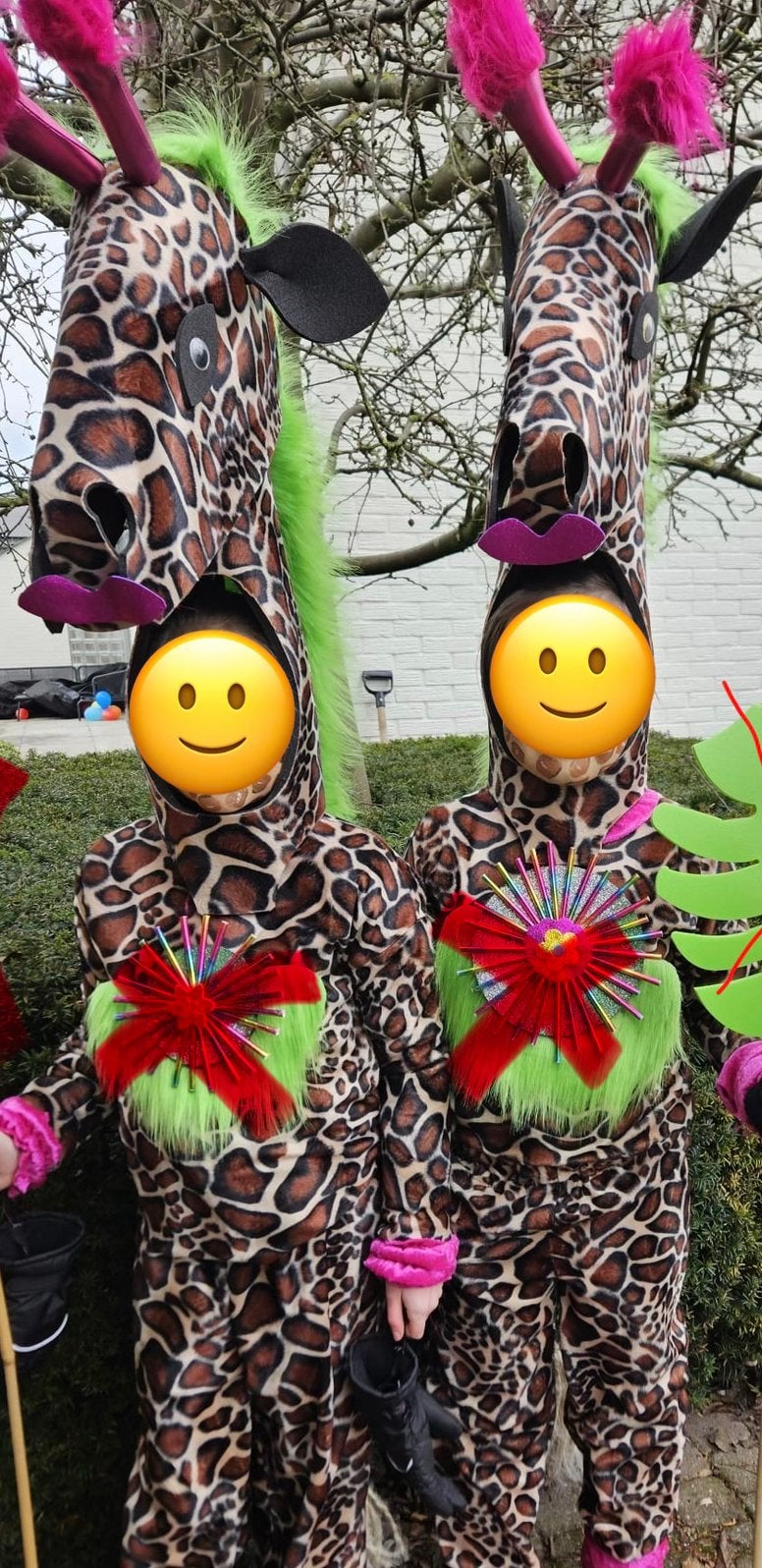 Giraf kostuum, Carnaval, Ophalen of Verzenden, Kleding, Maat 36 (S)