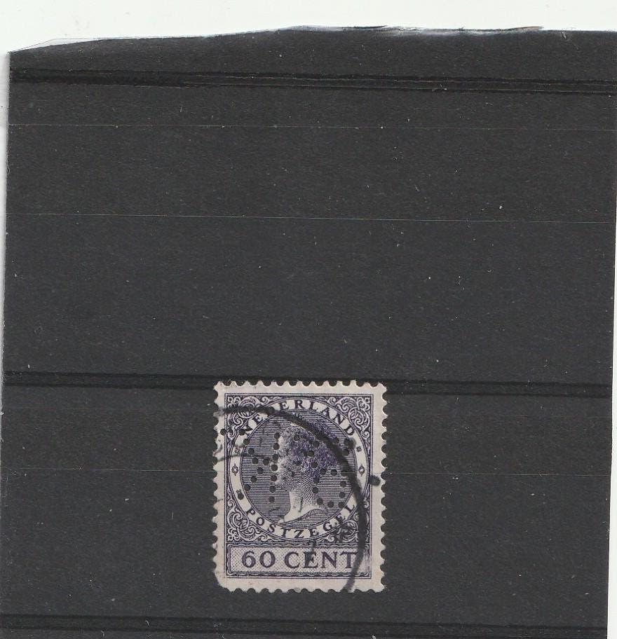 Perfin BK (MP5030), Postzegels en Munten, Postzegels | Nederland, Verzenden, T/m 1940, Gestempeld