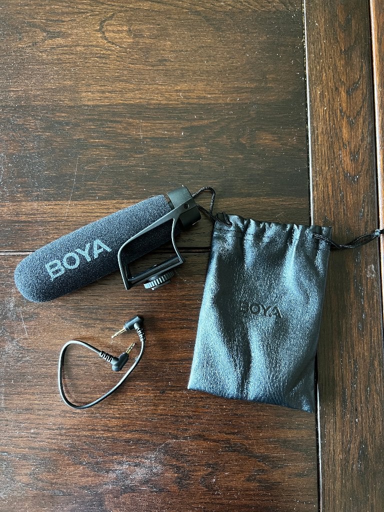 BOYA Camera microfoon, Overige merken, Overige typen, Ophalen, Zo goed als nieuw