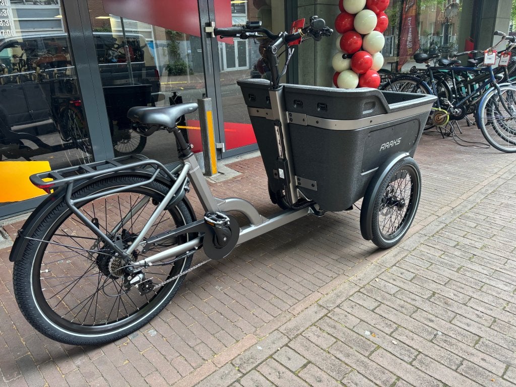 NIEUWE elektrische bakfiets met EPP bak nu bij t FIETSHOKJE, Niet ingevuld, Nieuw, Minder dan 47 cm, 50 km per accu of meer