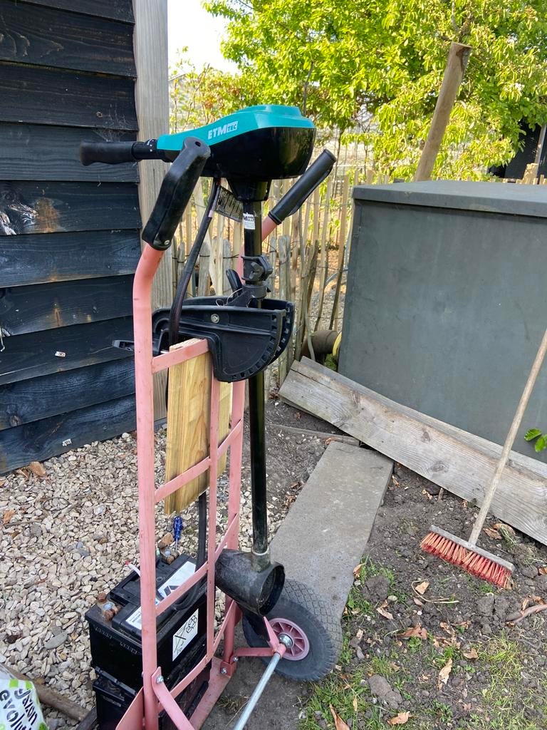 Opknap etm azura 60 elektrische buitenboordmotor, Ophalen, Gebruikt, Motor en Techniek