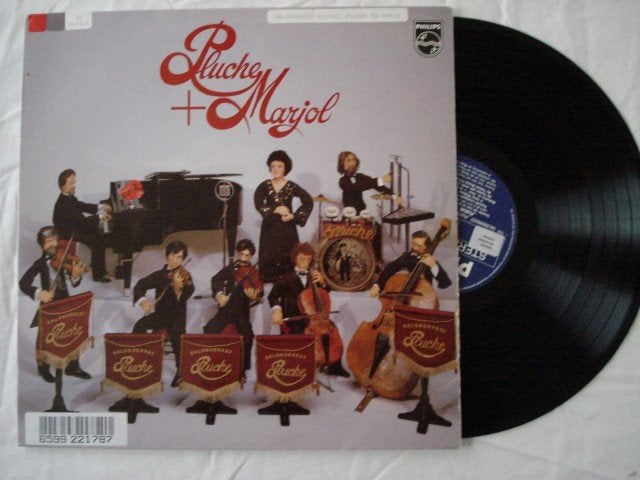 Salonorkest Pluche - Pluche + Mariol, LP, Gebruikt, Ophalen of Verzenden, 12 inch