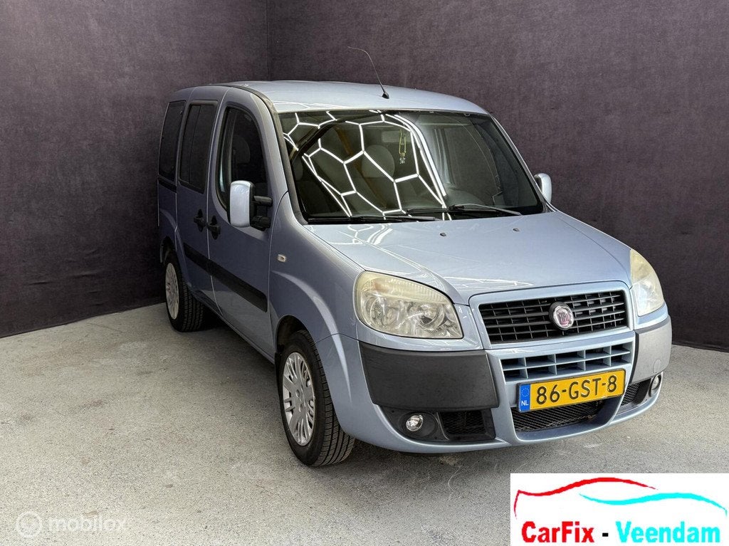 Fiat Doblo 1.4 Dynamic, Auto's, Fiat, Voorwielaandrijving, Elektrische ramen, Doblo, 4 cilinders