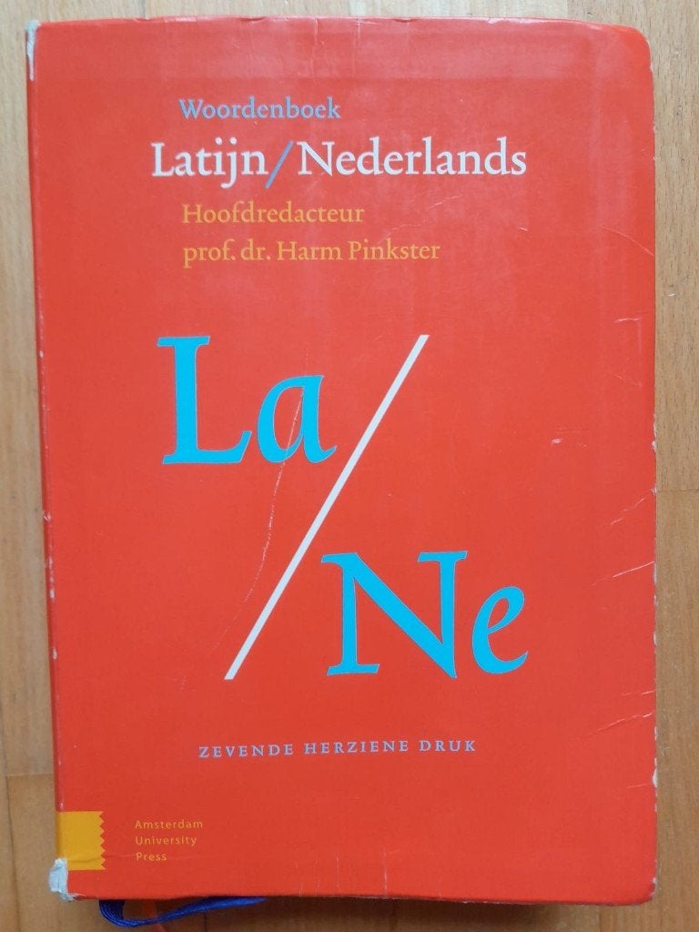 Woordenboek Latijn/Nederlands - Zevende Herz. Druk Pinkster, Ophalen of Verzenden, Gelezen, VWO, Latijn