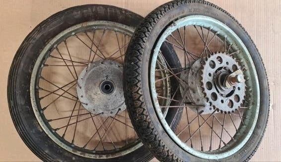 Wielen honda cb175, Motoren, Ophalen of Verzenden, Gebruikt