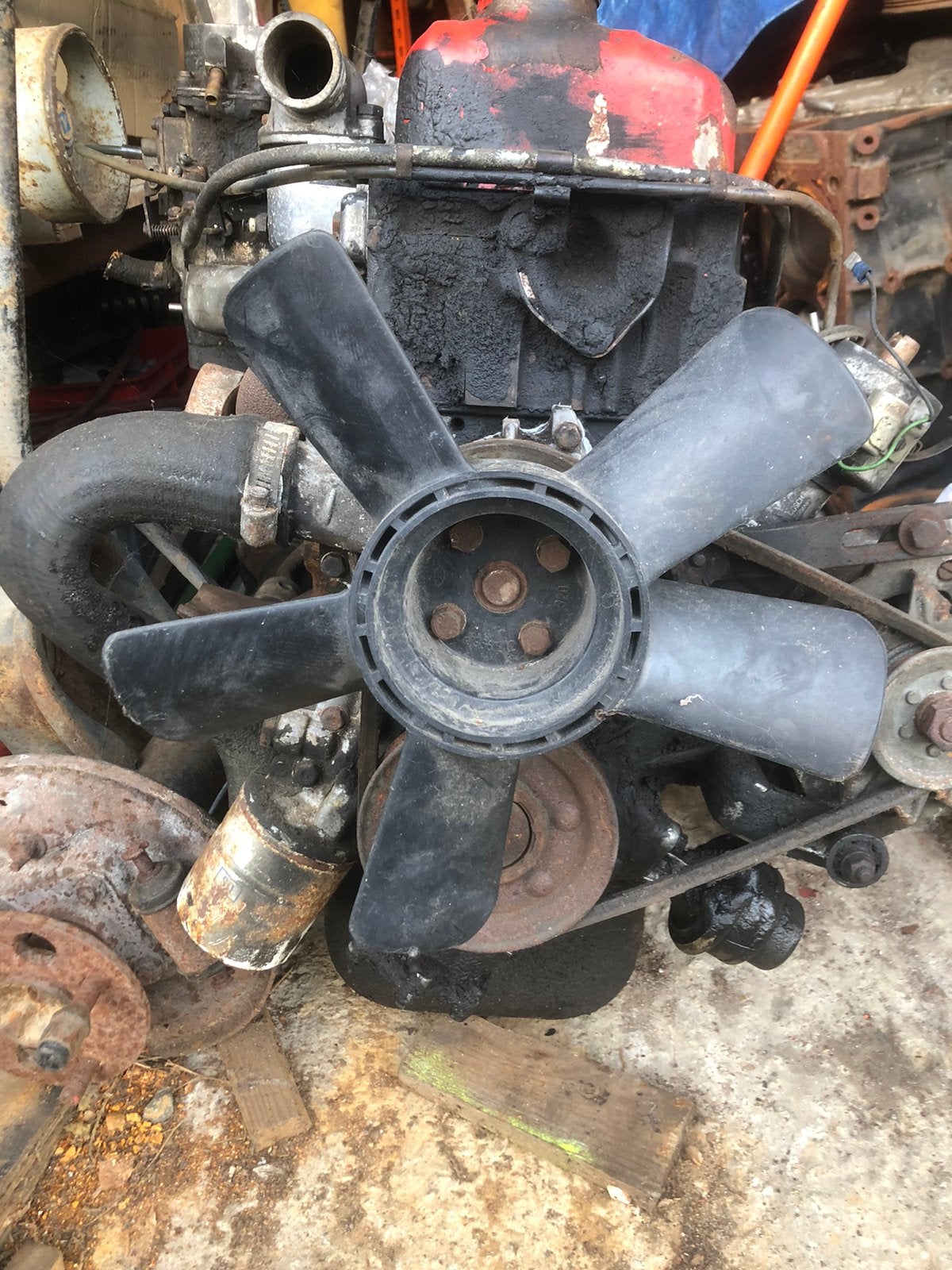 Motor opel, Ophalen, Gebruikt, Opel