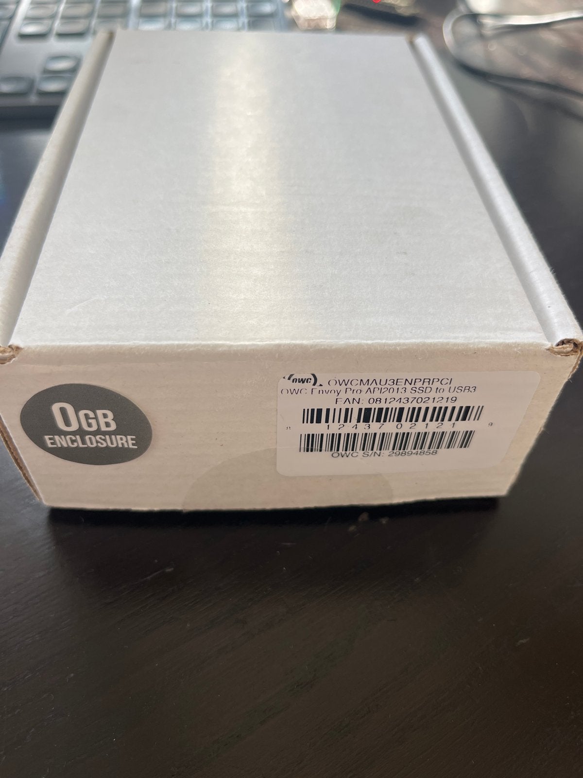 OWC Envoy Pro 0GB Enclosure - Externe SSD Behuizing, Computers en Software, Server, SSD, Nieuw, Ophalen of Verzenden