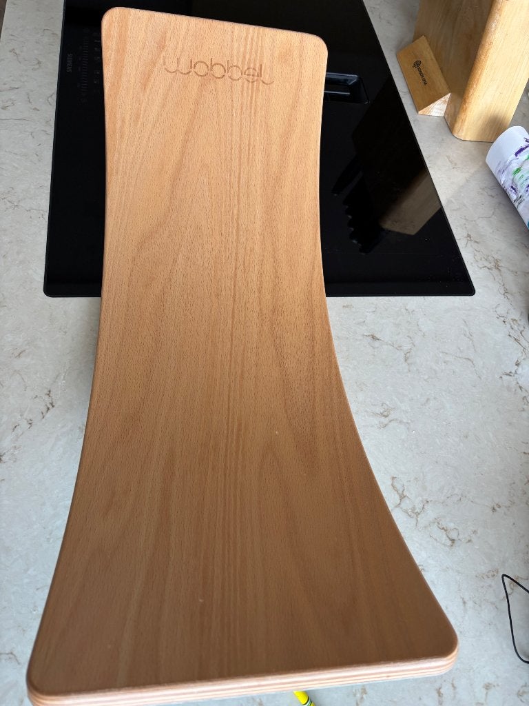 Wobbel plank met vilt, Kinderen en Baby's, Speelgoed | Houten speelgoed, Ophalen of Verzenden, Gebruikt, Overige typen