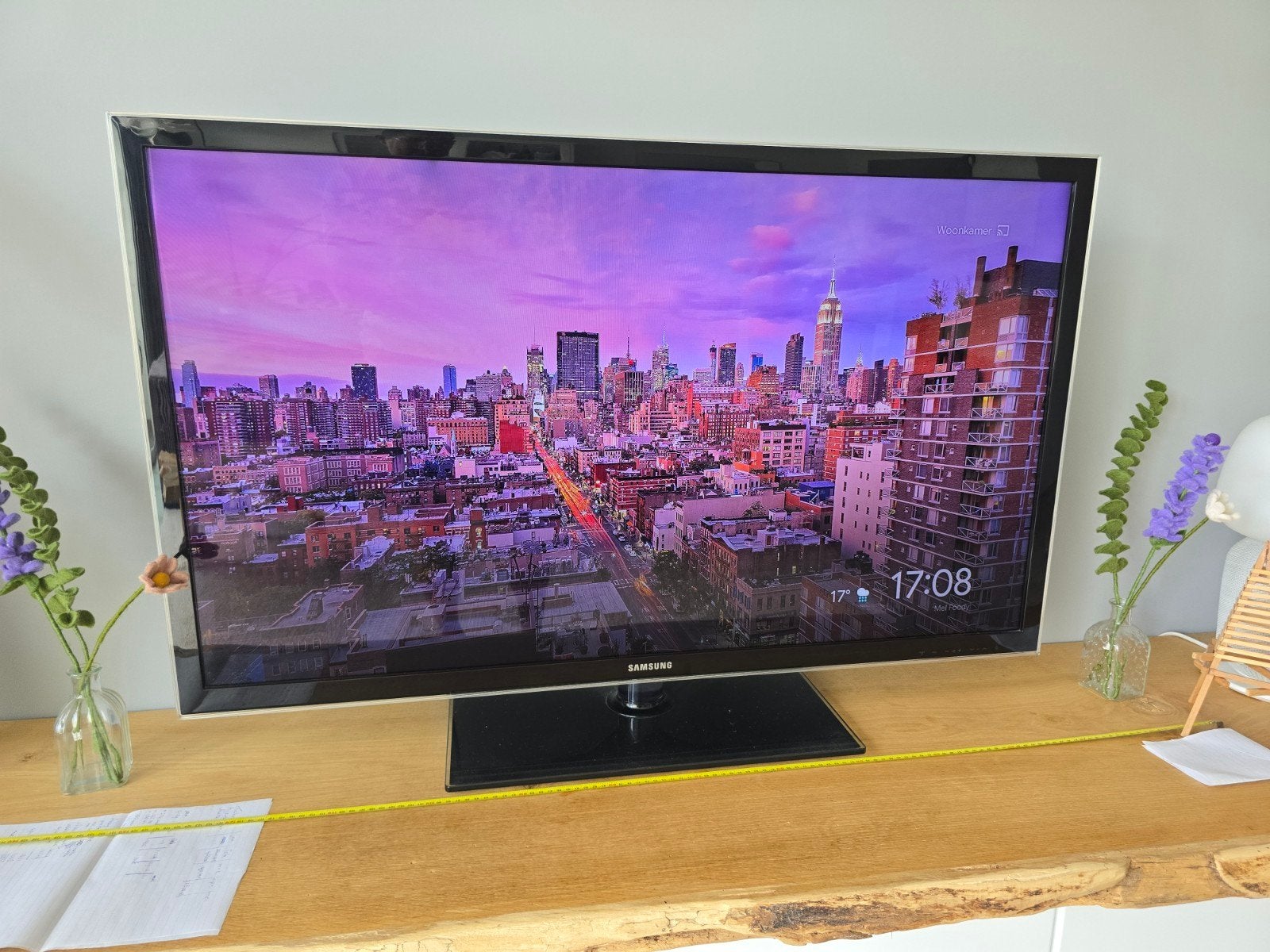 Samsung UE46D5000PW Full HD LED TV - 46 inch, Ophalen, 100 Hz, Samsung, 100 cm of meer