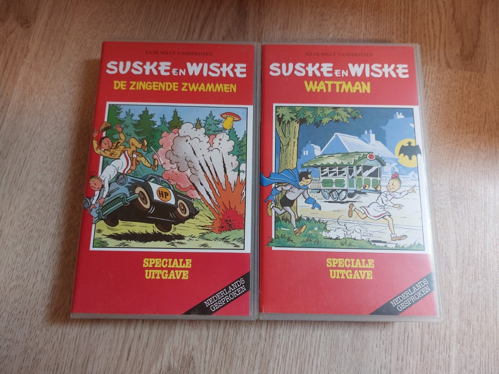 Suske en Wiske VHS videobanden, Ophalen of Verzenden