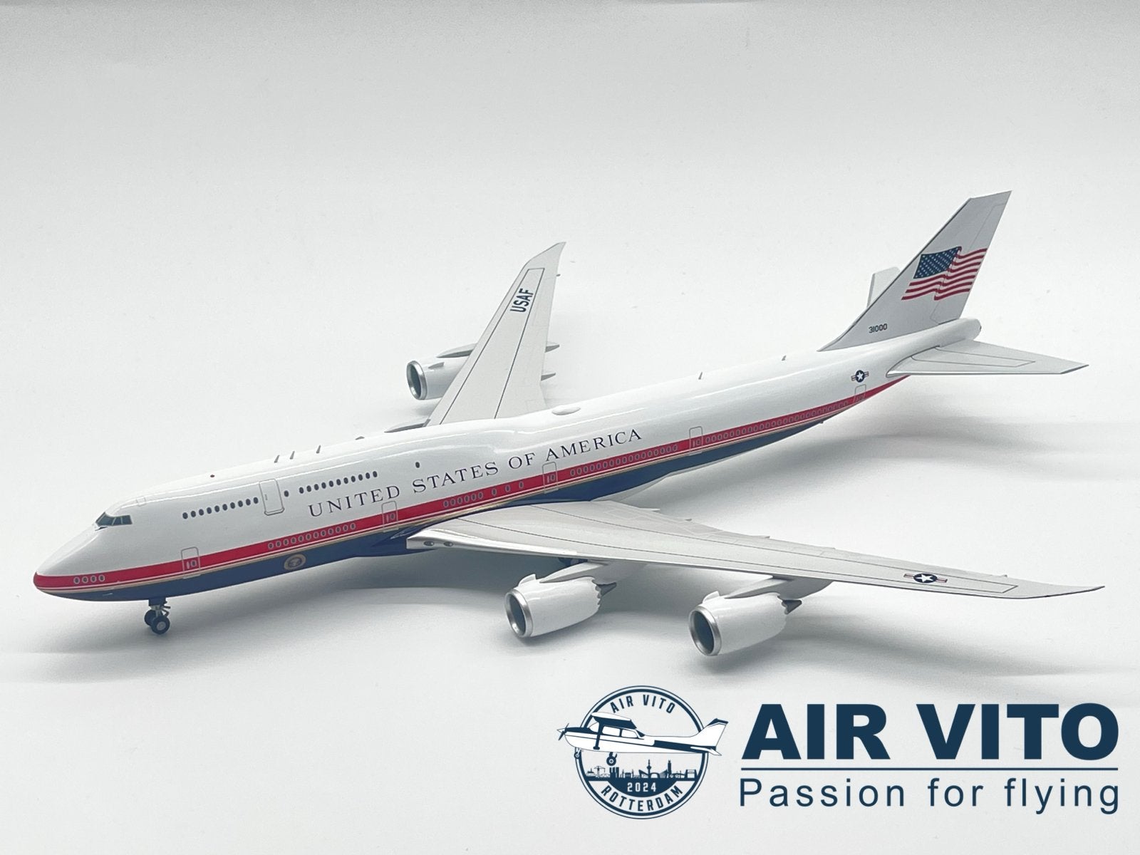 Gemini200 Boeing VC-25B Air Force One 1:200 modelvliegtuig, Schaalmodel, 2992 jb, Ophalen of Verzenden, Operations@airvito.com