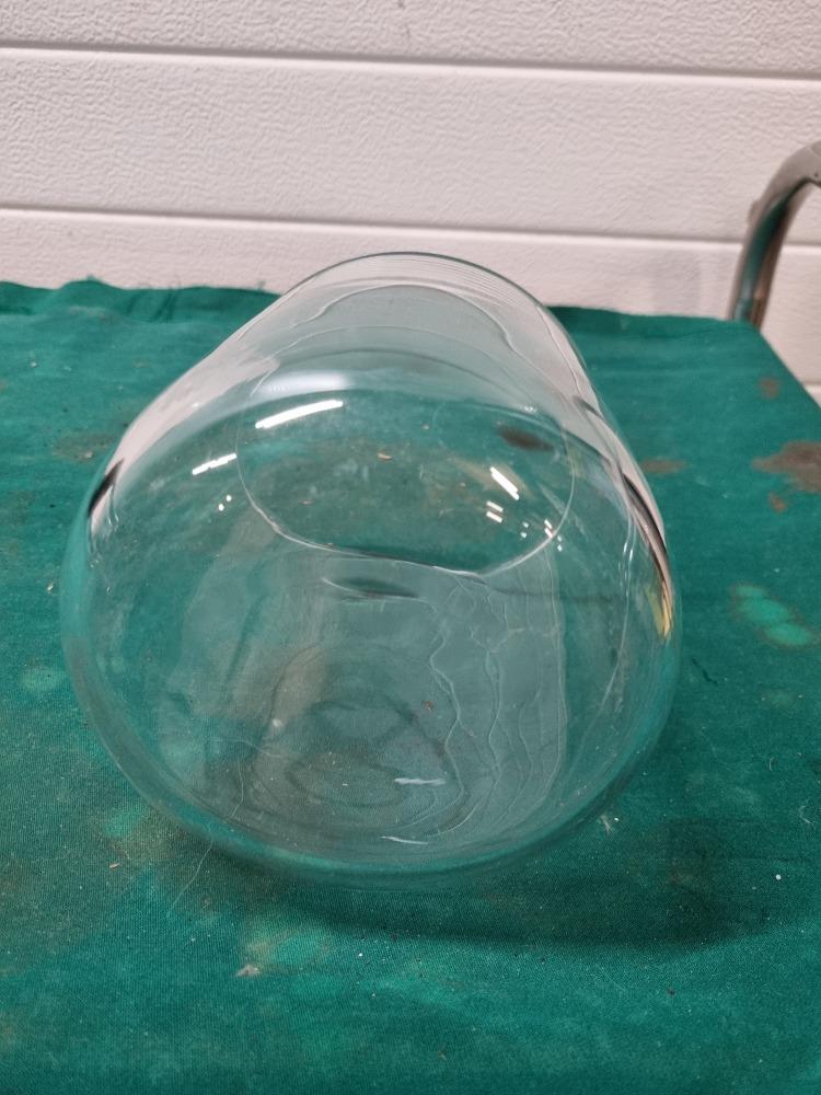 vaas bol glas pot vorm, Ophalen of Verzenden