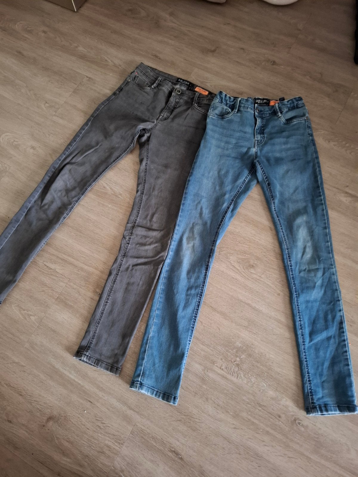 2x Cars Jeans Maat 16 / 176, Cars Jeans, Blauw, Overige jeansmaten, Ophalen of Verzenden