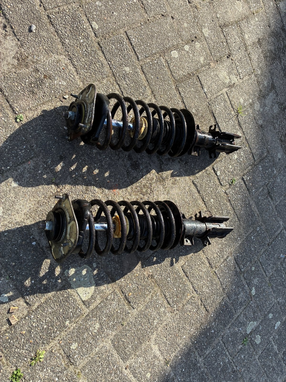 Complete voorpoten Volvo V70 Classic (schokdempers 2 jr oud), Ophalen, Gebruikt, Volvo