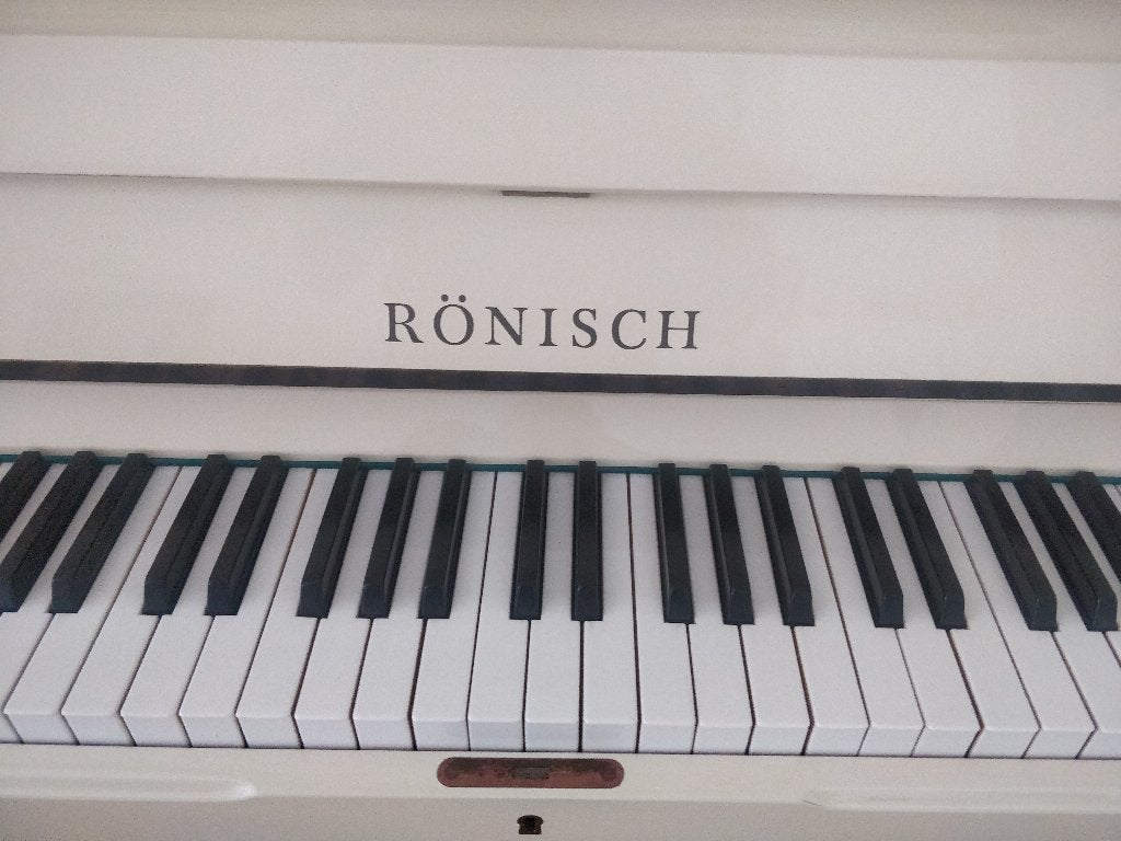 Piano, Muziek en Instrumenten, Piano's, Ophalen, Wit, Zo goed als nieuw, Piano