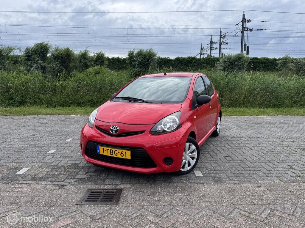 Toyota Aygo 1.0 2014 | Airco |Elek. Ramen | Top onderhouden!, Auto's, Voorwielaandrijving, Euro 5, Gebruikt, 4 stoelen