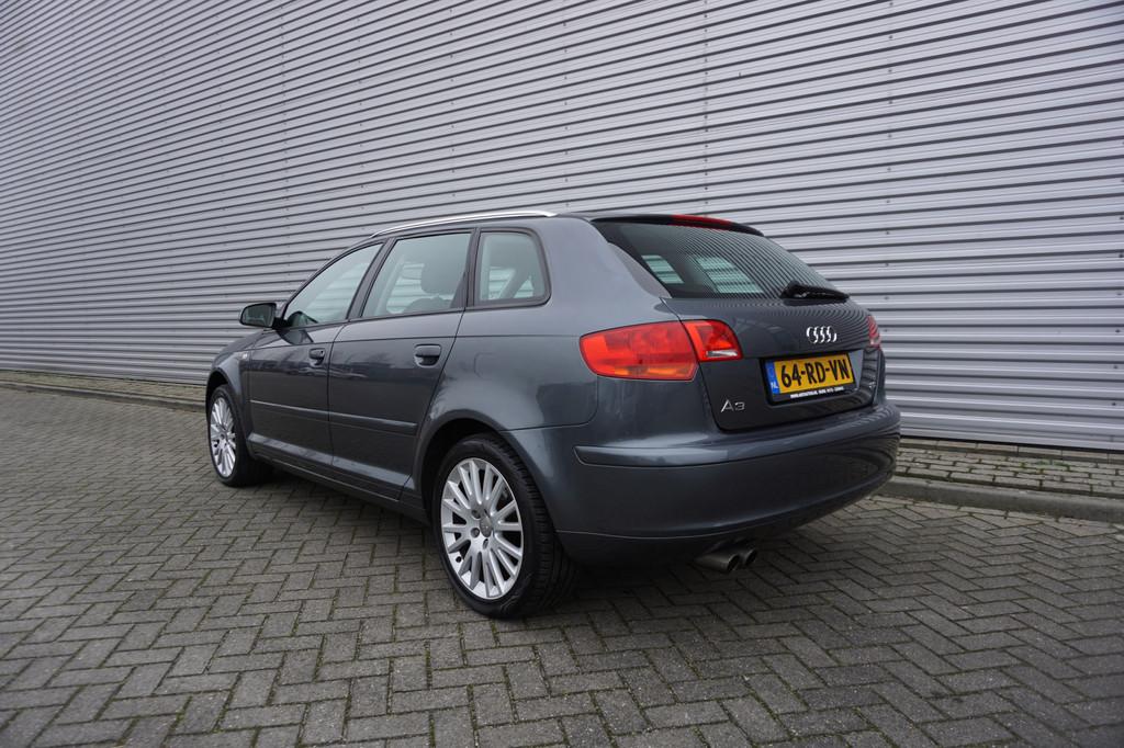Audi A3 Sportback 2.0 FSI Ambition Climate / Cruise / Elektr, Voorwielaandrijving, Traction-control, Stof, Gebruikt