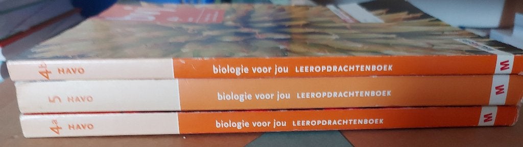 Biologie voor jou – Leeropdrachtenboeken Havo, Boeken, Schoolboeken, Ophalen, HAVO, Biologie