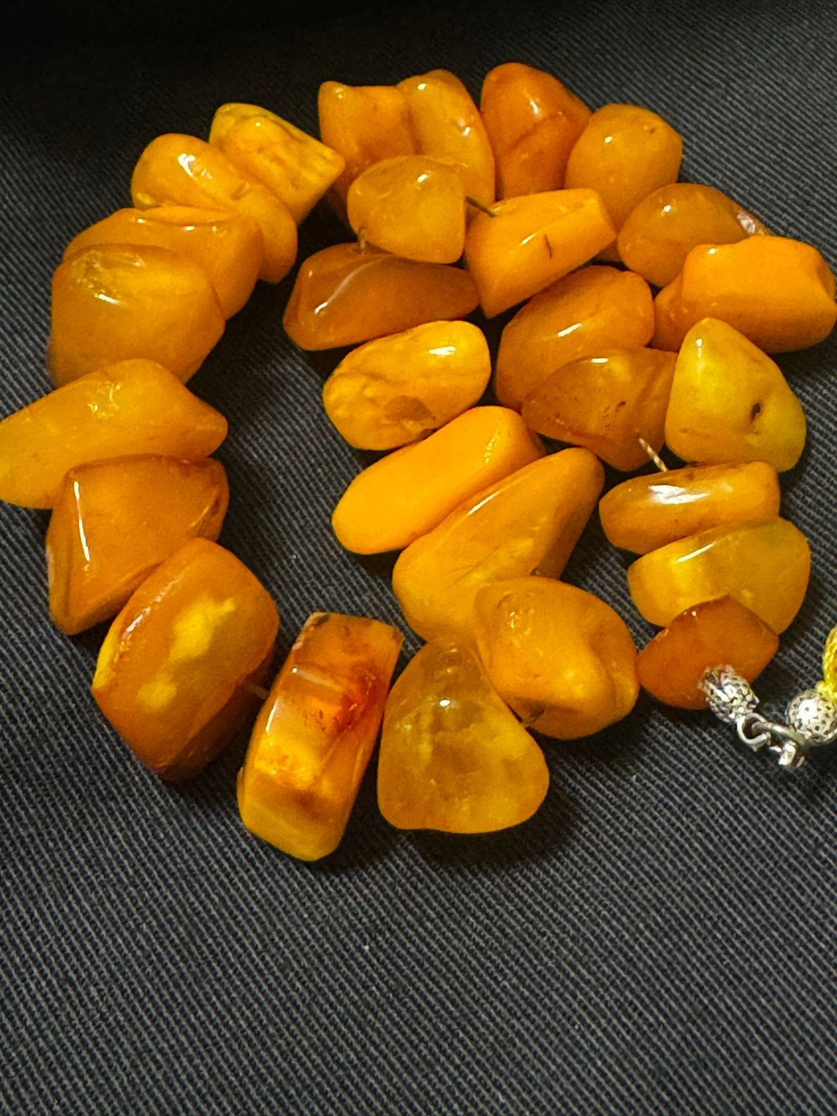 Prachtige Barnsteen Armband - Natuurlijke Schoonheid, Sieraden, Tassen en Uiterlijk, Overige materialen, Gebruikt, Oranje, Ophalen of Verzenden