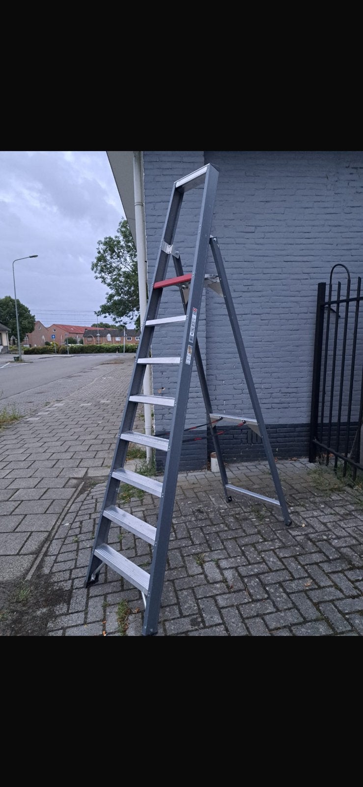 ZGAN Altrex pro + 8treeds ladder te koop!!, Ophalen, Zo goed als nieuw, 4 meter of meer