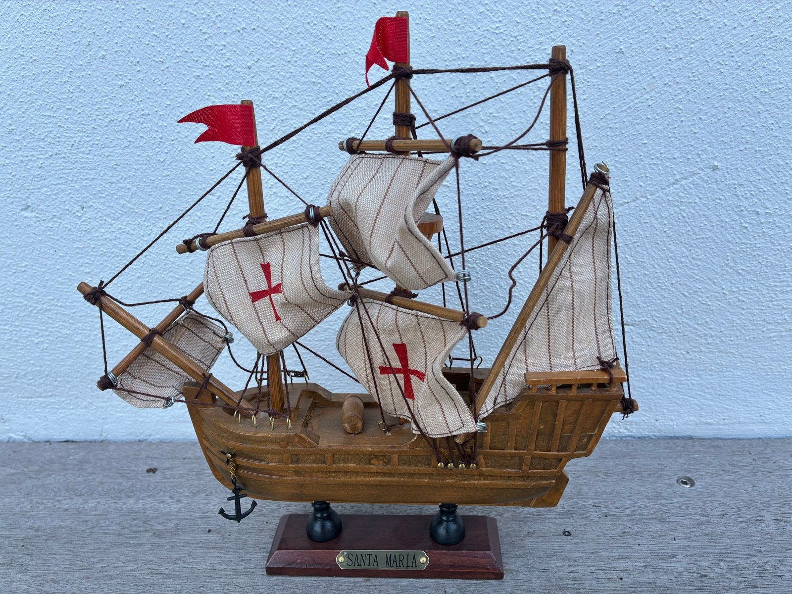 Decoratief model van het schip de Santa Maria, Hobby en Vrije tijd, Modelbouw | Boten en Schepen, Ophalen, Gebruikt, Groter dan 1:32