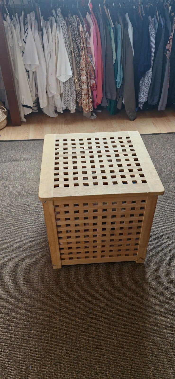 Opberg tafeltje /  kubus Hol van Ikea, Ophalen, Gebruikt, 50 tot 100 cm, 50 tot 75 cm