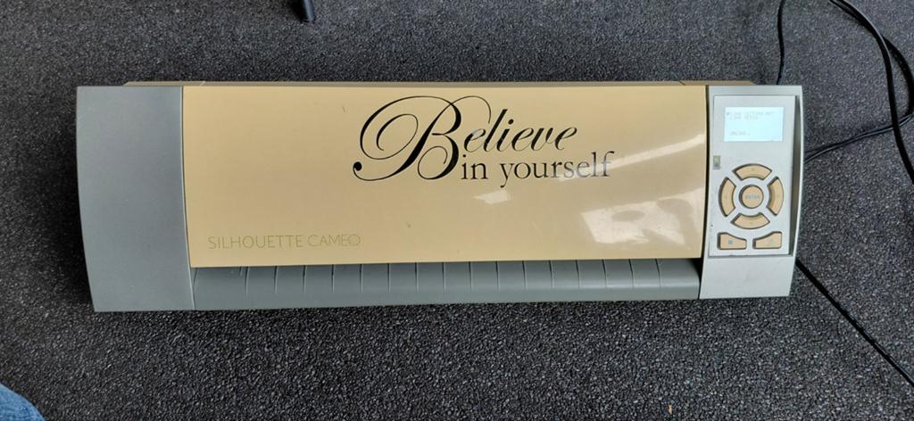 Silhouette Cameo snijmachine met kabels en adapter, Gebruikt, Ophalen of Verzenden, Silhouette, Machine