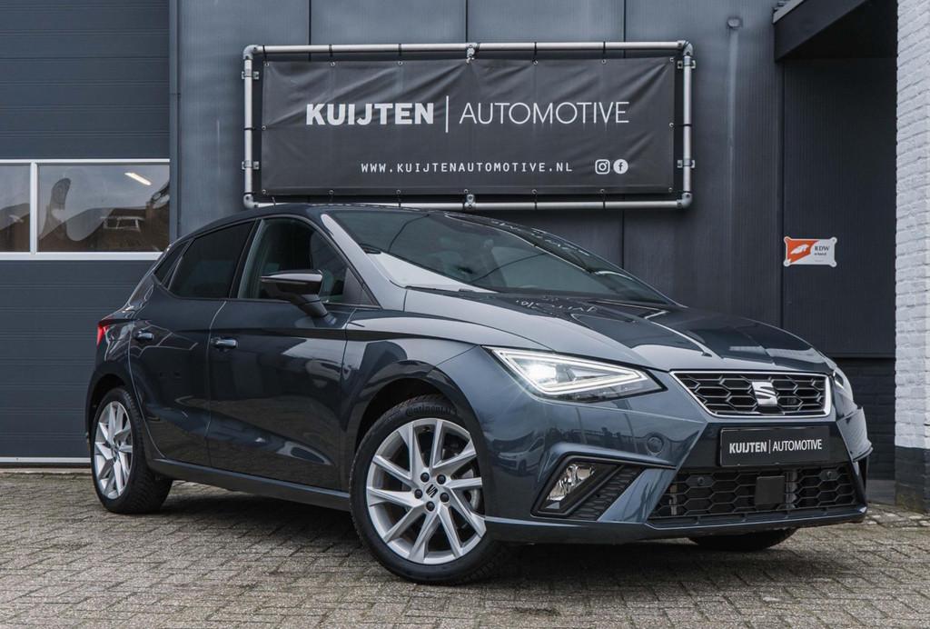 SEAT Ibiza 1.0 EcoTSI FR / Automaat / LED / Virtual!, Auto's, Seat, Voorwielaandrijving, Stof, 580 kg, Blauw
