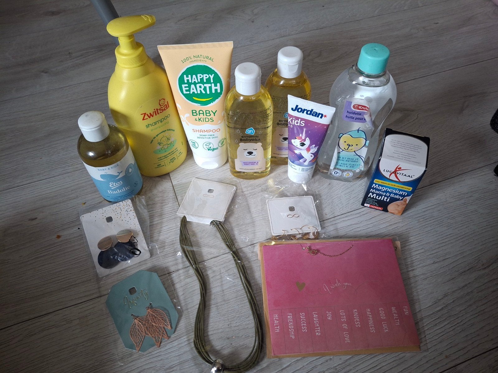 Verwen- en verzorgingspakket voor mama en baby, Ophalen, Nieuw