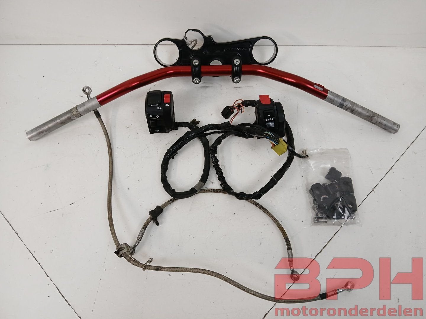 Superbike kroonplaat + stuur Suzuki GSX-R 600 750 L1 L2 L3 L, Gebruikt, -, -, Ophalen of Verzenden