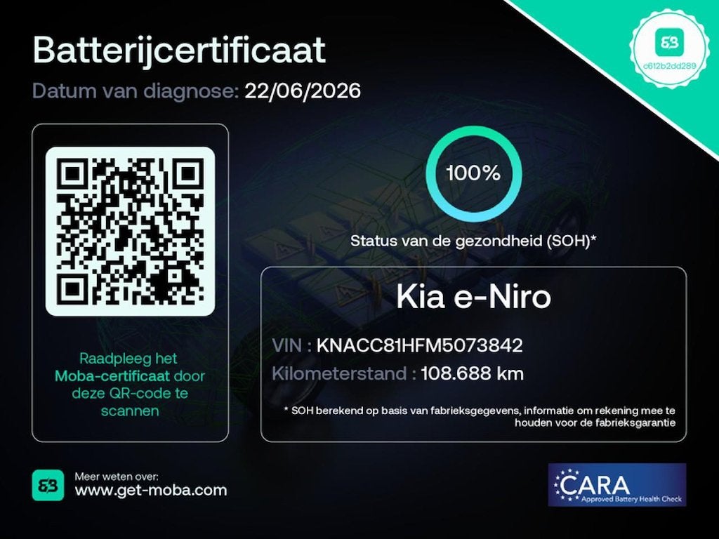 Foto 3 van Kia E-Niro DynamicPlusLine 39 kWh 100% SoH [ Open dak | Stoe