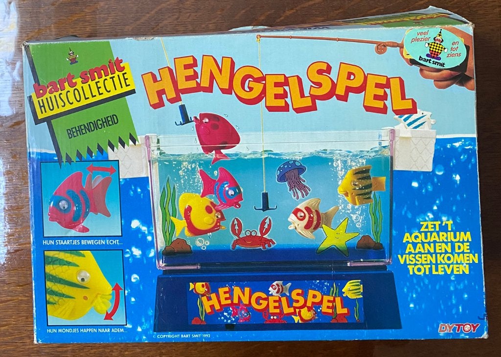 Vintage hengelspel Bart Smit huiscollectie van DyToy, Ophalen of Verzenden