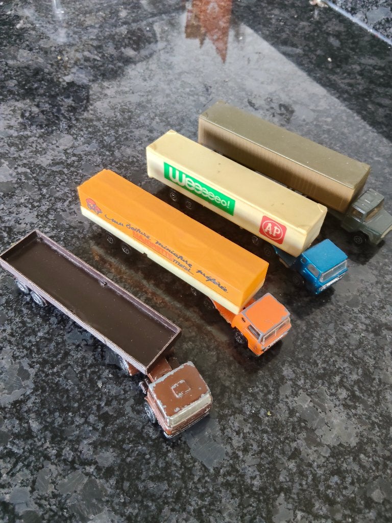 Vintage speelgoedvoertuigen, Ophalen of Verzenden, Gebruikt