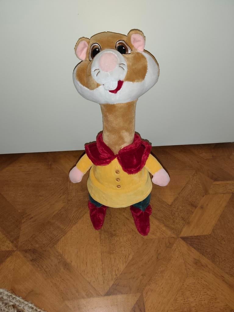 AH Efteling hamster Langnek knuffel, Verzamelen, Ophalen of Verzenden, Zo goed als nieuw, Overige typen