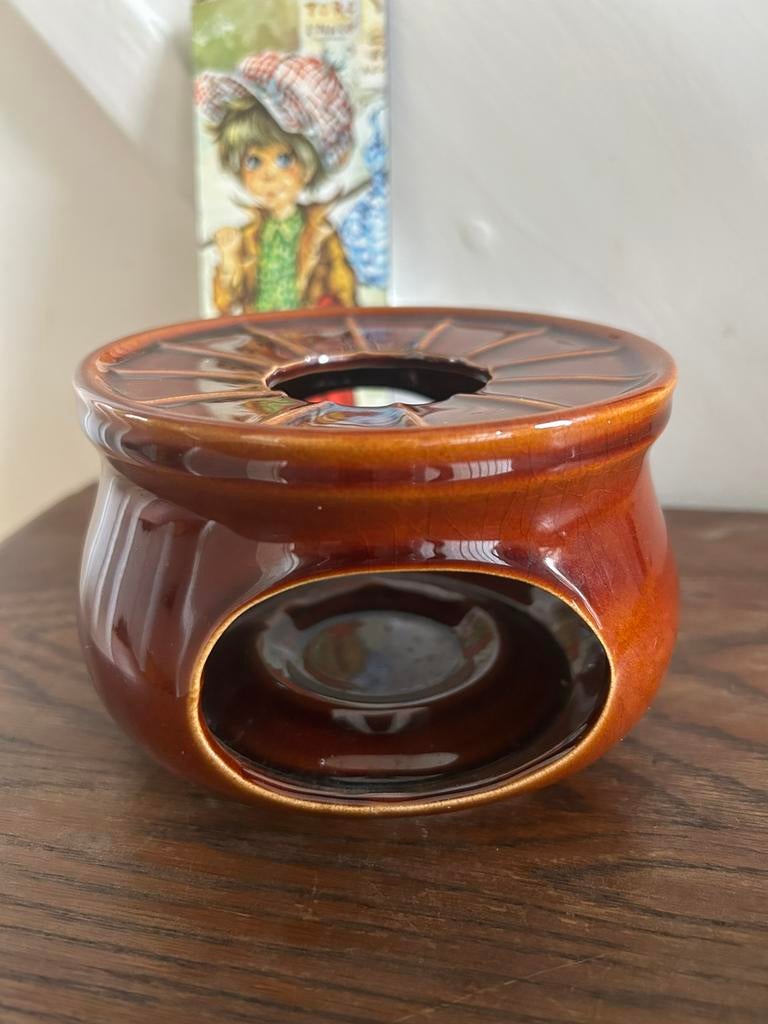 Vintage van nelle waxinelichthouder, Verzamelen, Retro, Ophalen of Verzenden, Overige typen