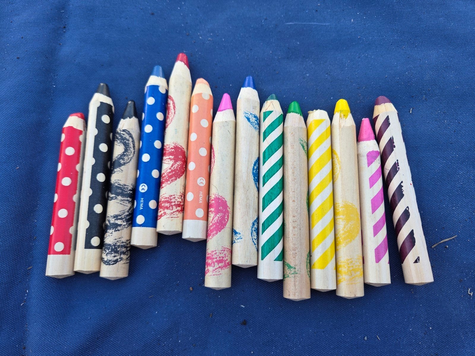 Set dikke HEMA en Ikea peuter potloden, Ophalen of Verzenden, Gebruikt, Potlood of Stift