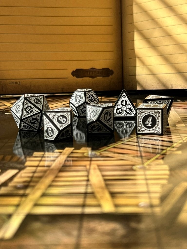 DnD Dice – Order of Steel – Fantasy Set, Bevrijdingslaan, Nieuw, Ophalen of Verzenden, Verkoop@didys.nl