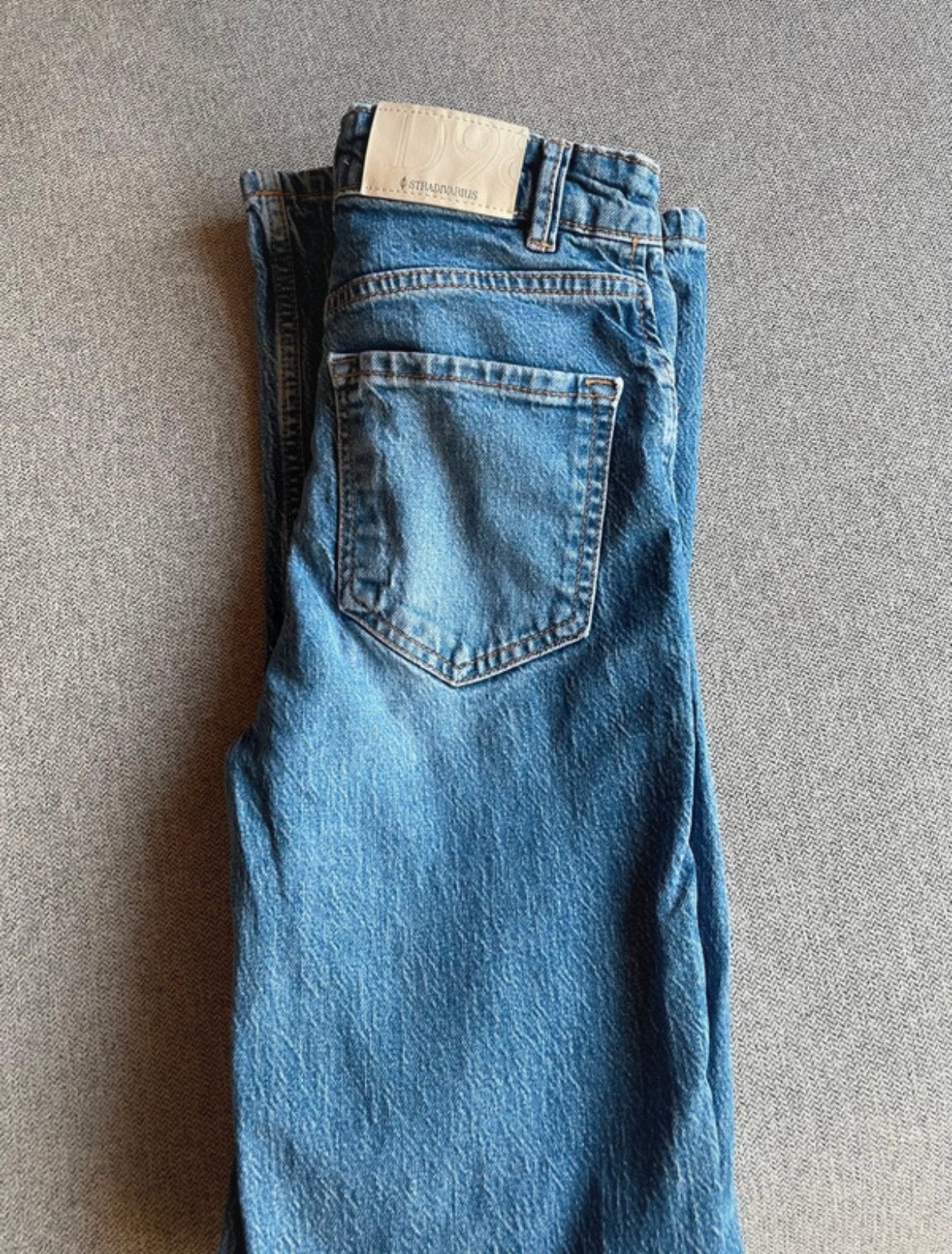 Mooie D98 broek, Ophalen, Zo goed als nieuw, Blauw, W27 (confectie 34) of kleiner