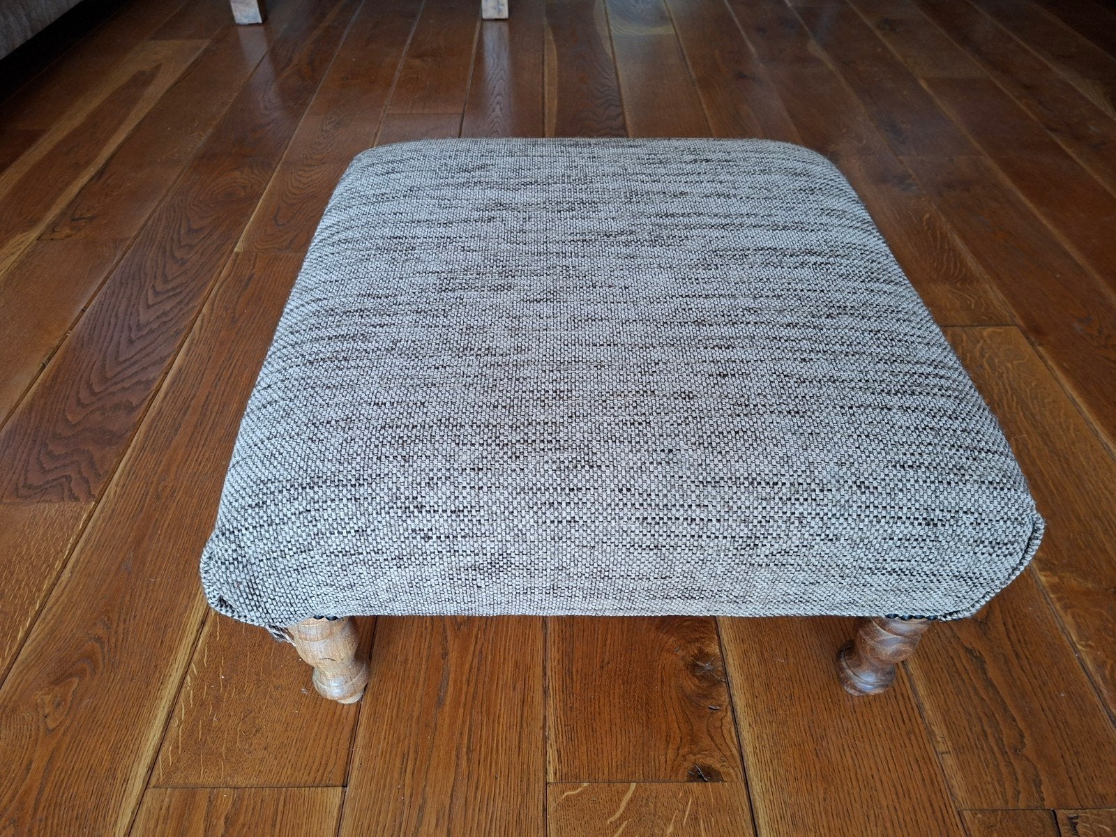 Poef, hocker, salontafel, bijzettafel van teak., Ophalen, Vierkant, 45 tot 60 cm