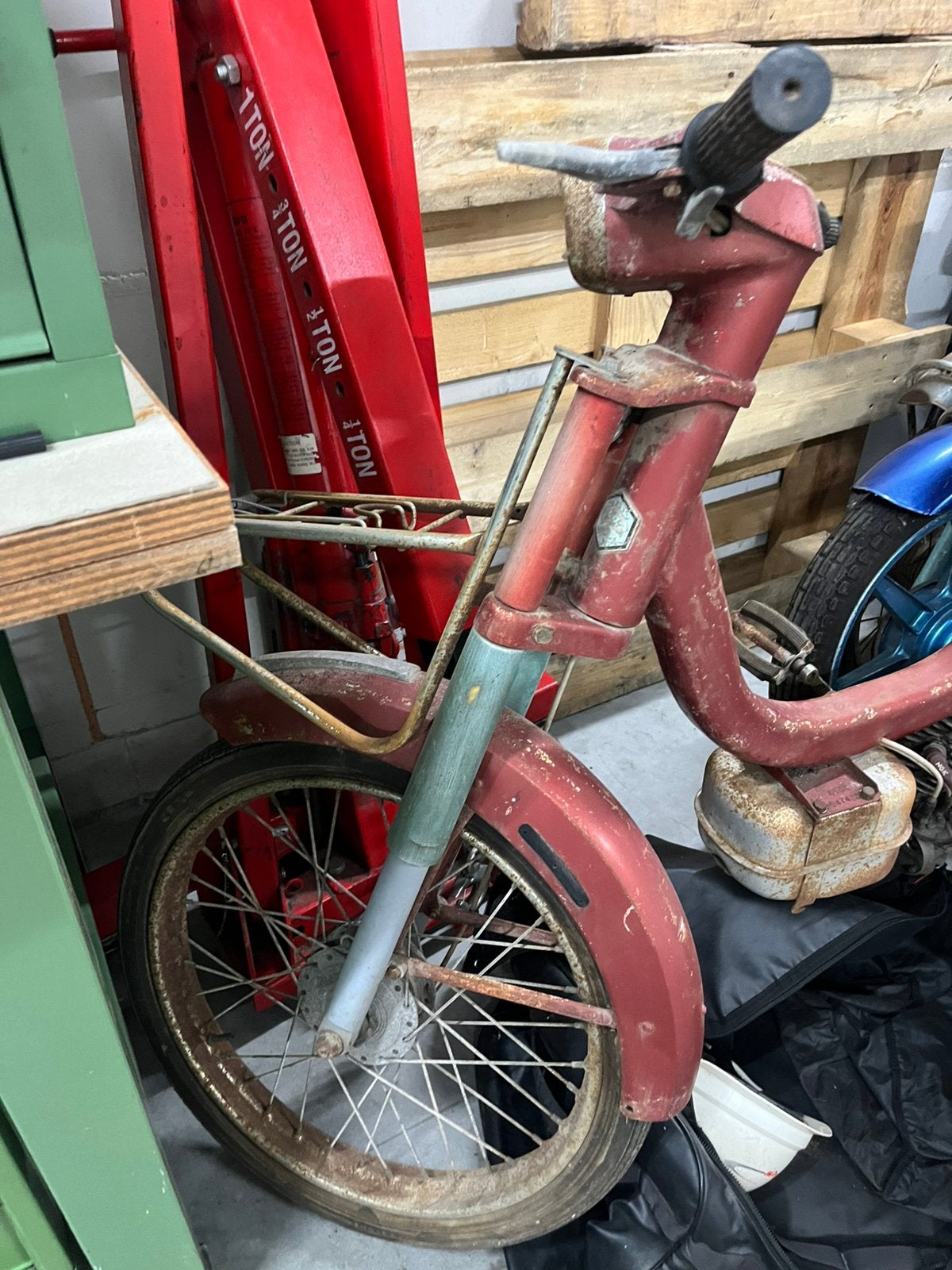 Vespino 1970 vespa, Ophalen, Zo goed als nieuw