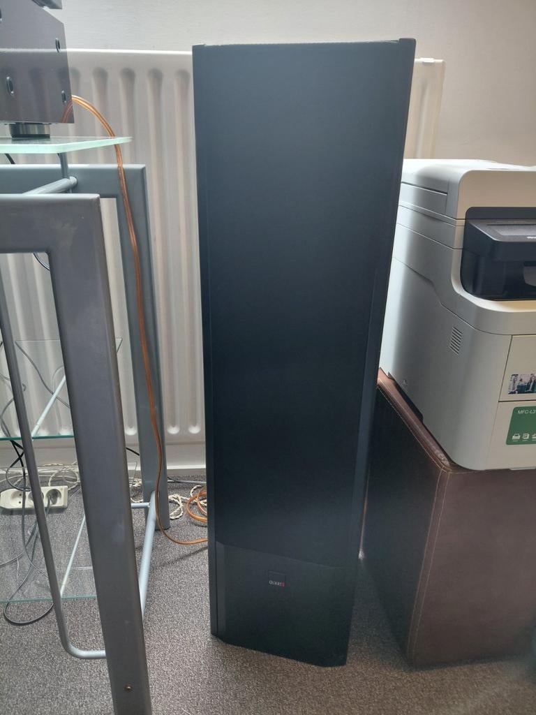 Quart 990 MCS 3 weg speakers., Gebruikt, 120 watt of meer, Front, Rear of Stereo speakers, Ophalen