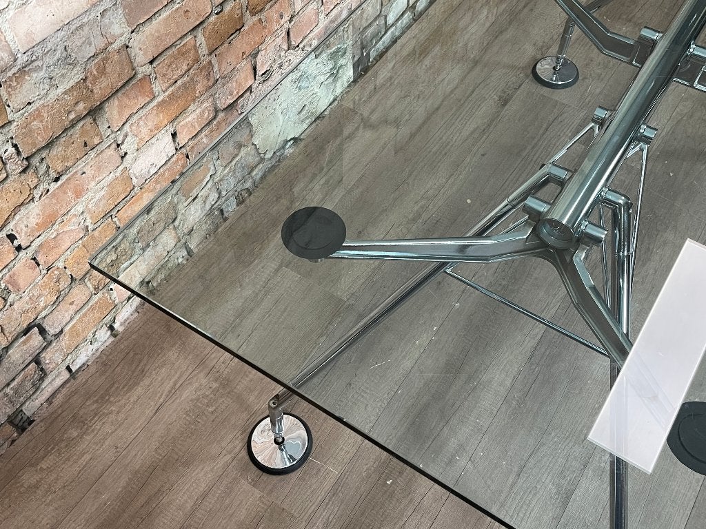 Tecno Nomos – Rechthoek glas | Norman Foster, Ophalen, 50 tot 100 cm, Design, 150 tot 200 cm