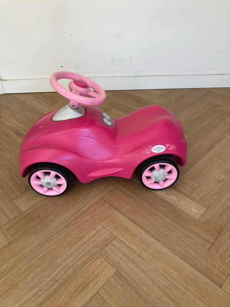Baby Born loopauto roze, Ophalen of Verzenden, Gebruikt