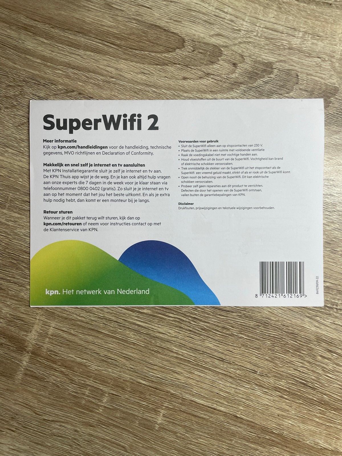 Foto 3 van KPN SuperWifi 2 - Verbeter je WiFi bereik thuis