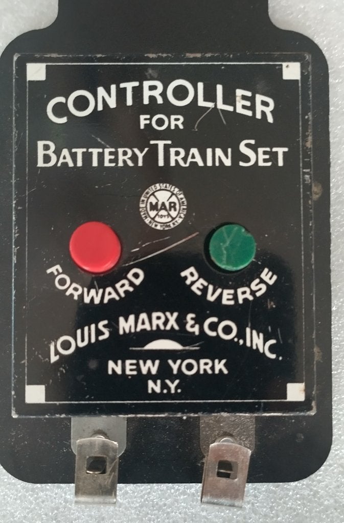 Louis Marx & Co. batterij‑trein controller (VS jaren 50-60), Ophalen of Verzenden